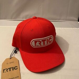 RTIC Red Baseball Cap camping Overlanding Toyota TRD dometic Jeep wrangler